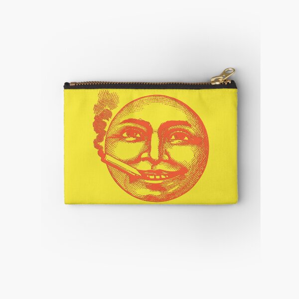 Item preview, Weird Vintage Smoking Smiling Face Orange Yellow designed and sold by TackyTime.