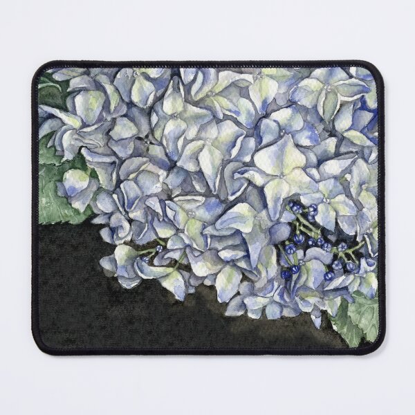 Item preview, Blue hortensia in the darkness designed and sold by artTiana.