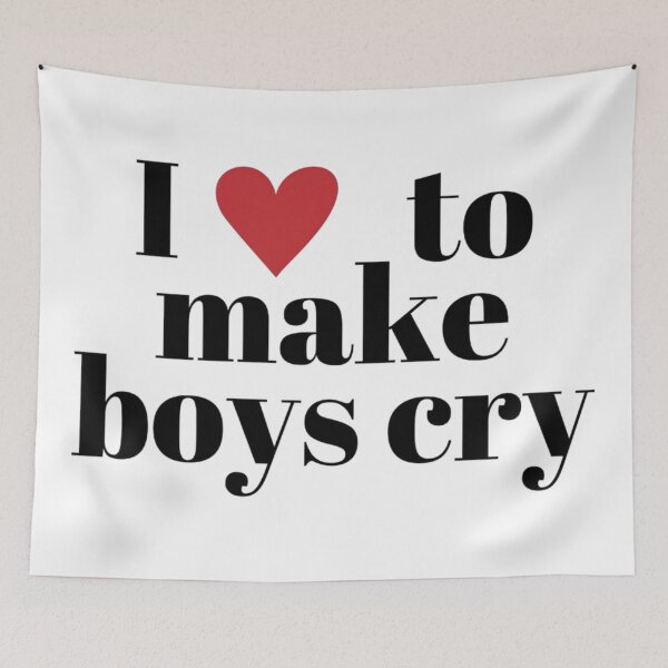 Item preview, I Love To Make Boys Cry designed and sold by NF Designs Studio DTF.