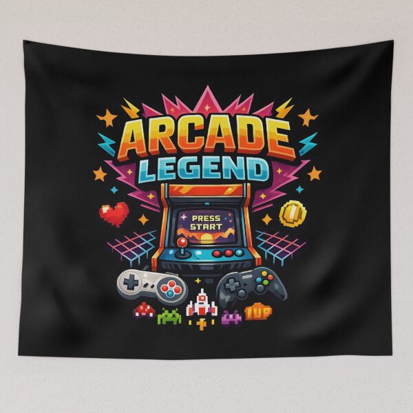 Item preview, Arcade Legend - Retro Gaming designed and sold by SidTastic .