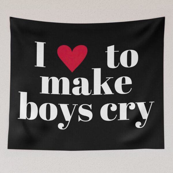 Item preview, I Love To Make Boys Cry designed and sold by NF Designs Studio DTF.