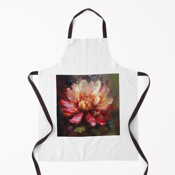 Item preview, Impressionism-Style Magenta-Pink Floral Digital Oil Painting designed and sold by DEC02.