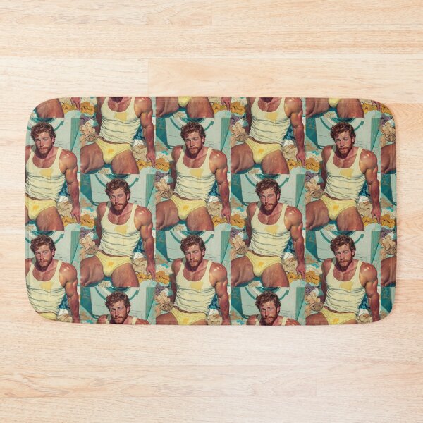 Item preview, Sweaty Muscle Bear Laundry Day designed and sold by ZhivanCrimson.