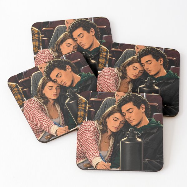 Item preview, Ella Bright and Belmont Cameli from the series Off Campus (fan art) designed and sold by PopCultureAndStuff.