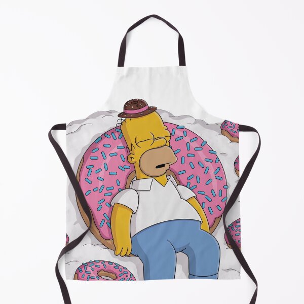 Item preview, Homer Simpson Sleeping in Donut Heaven Cartoon designed and sold by DohLab.