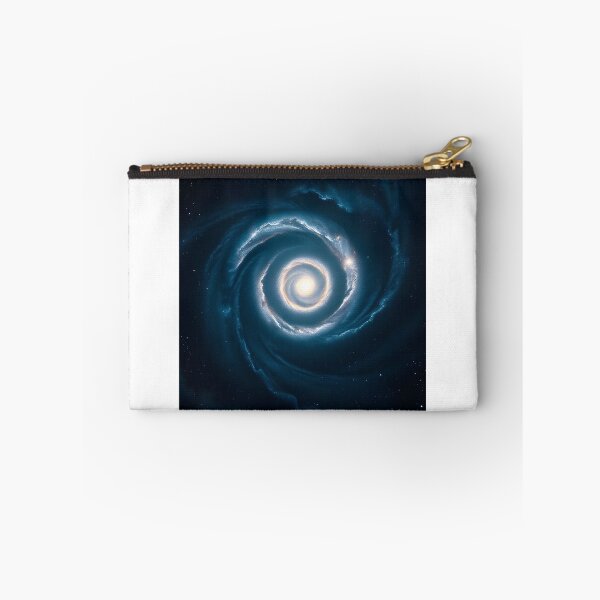 Item preview, Blue Spiral Galaxy Top View designed and sold by MAWOdesign.