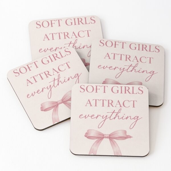 Item preview,     Soft girls attract everything designed and sold by     Pink Chaos Club.