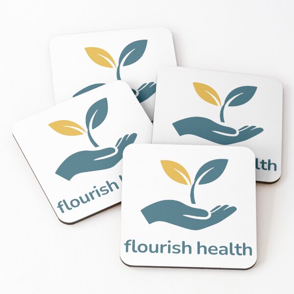 Item preview, Flourish Health logo designed and sold by Josh Gachnang.