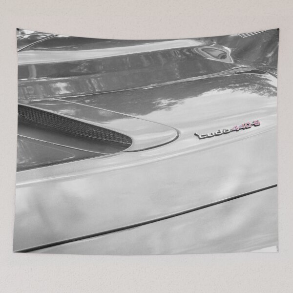 Item preview,  1970 Plum Crazy Purple Plymouth Hemi Barracuda 440-6 Convertible X158 designed and sold by RichFrancoCars.