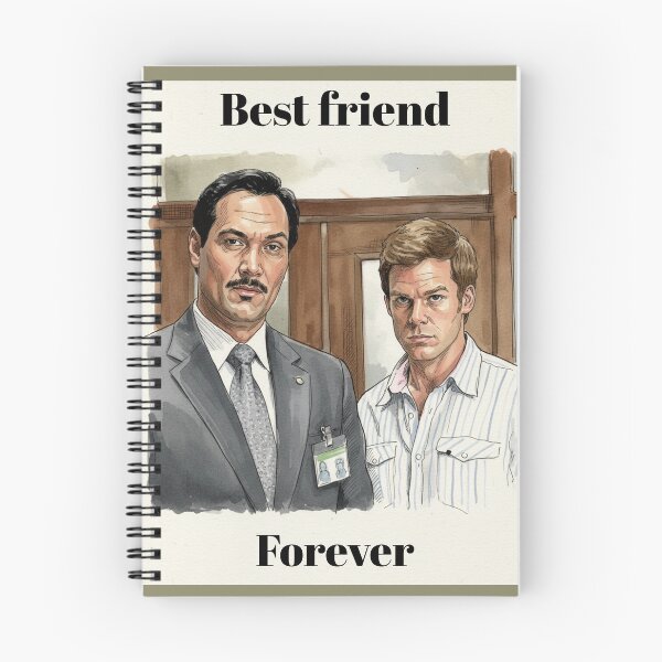 Item preview, Best Friends Forever – Dexter & Miguel Prado Watercolor designed and sold by LavinyArt.