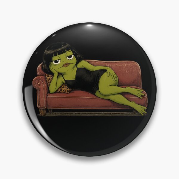Item preview, Funny Frog Bob Haircut Meme Funny Frog designed and sold by super-think.