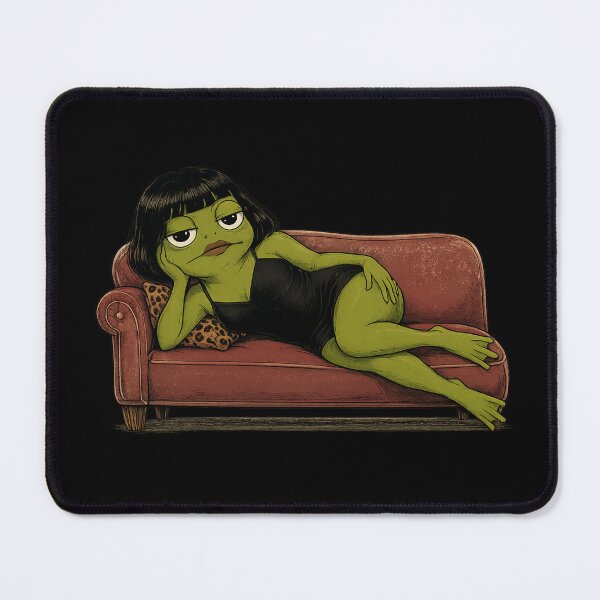 Item preview, Funny Frog Bob Haircut Meme Funny Frog designed and sold by super-think.