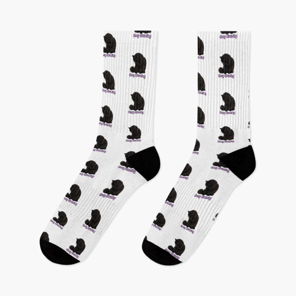 Item preview, Cozy Cleaning – Cute Fluffy Black Cat Self Care Artwork designed and sold by lumar23.