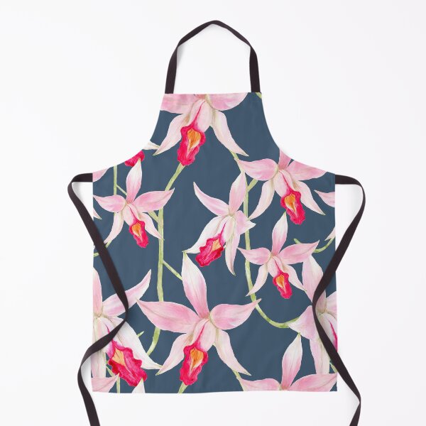 Item preview, Pink Orchid Drift - Milano Ink Blue designed and sold by Piret Victoria Ribas.