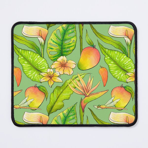 Item preview, Mango palette tropical vacation artwork designed and sold by Moana Matron Designs.