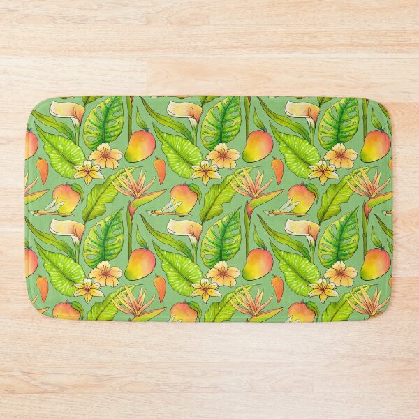 Item preview, Mango palette tropical vacation artwork designed and sold by Moana Matron Designs.
