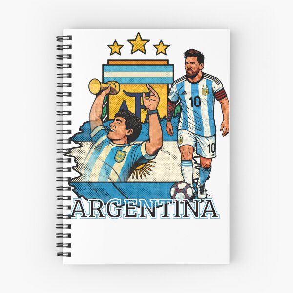 Item preview, Argentina Football Legends / 3 Stars Albiceleste Retro designed and sold by re2m.