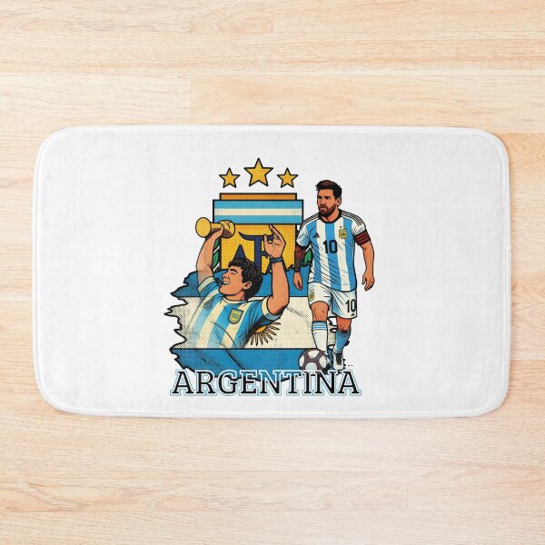 Item preview, Argentina Football Legends / 3 Stars Albiceleste Retro designed and sold by re2m.