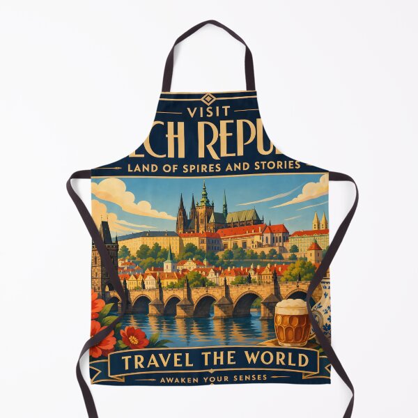 Item preview, Czech Republic - Travel Poster Print designed and sold by amithc.