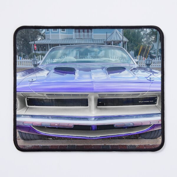 Item preview, 1970 Plum Crazy Purple Plymouth Hemi Barracuda 440-6 Convertible X161 designed and sold by RichFrancoCars.