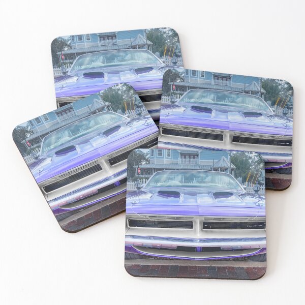 Item preview, 1970 Plum Crazy Purple Plymouth Hemi Barracuda 440-6 Convertible X161 designed and sold by RichFrancoCars.