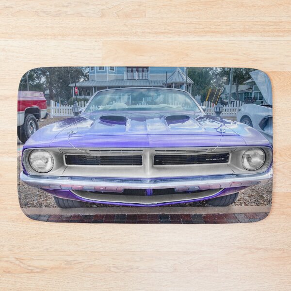 Item preview, 1970 Plum Crazy Purple Plymouth Hemi Barracuda 440-6 Convertible X161 designed and sold by RichFrancoCars.