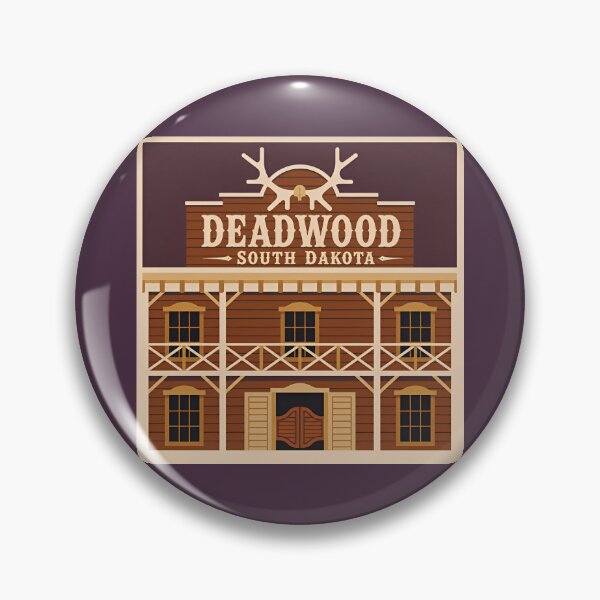 Item preview, Deadwood South Dakota  designed and sold by Broken Antler Designs .