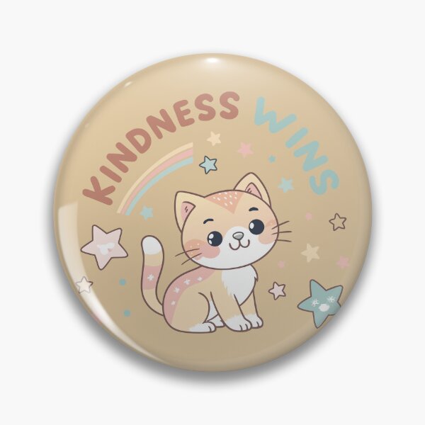 Item preview, Cute Pastel Kitten Kindness Wins Rainbow and Stars Vector Graphic designed and sold by Ahmed-khafagy.