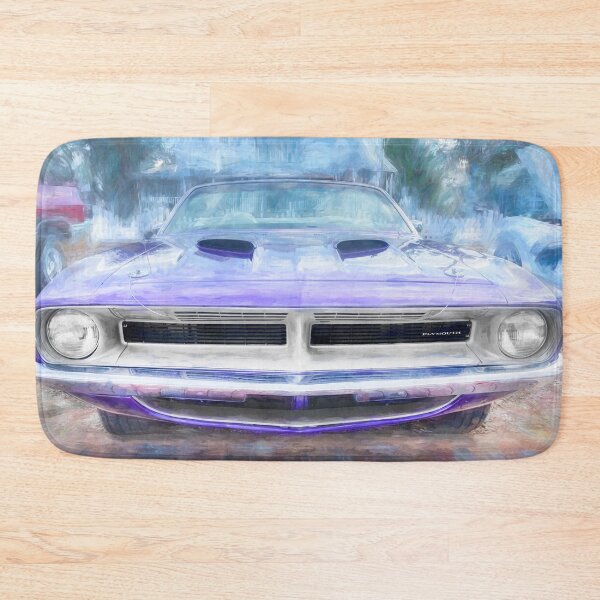 Item preview, 1970 Plum Crazy Purple Plymouth Hemi Barracuda 440-6 Convertible X162 designed and sold by RichFrancoCars.