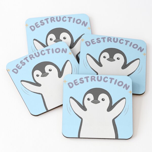 Item preview, Penguin of Destruction designed and sold by The King's general goods.