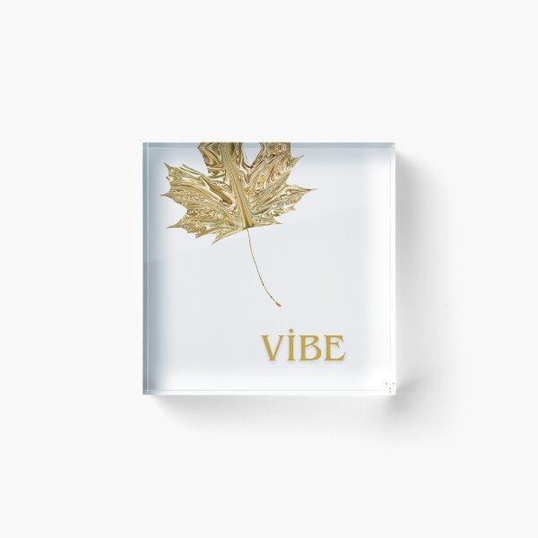 Item preview, Minimalist Metallic Gold Maple Leaf Vibe Aesthetic designed and sold by altanduranstudio.