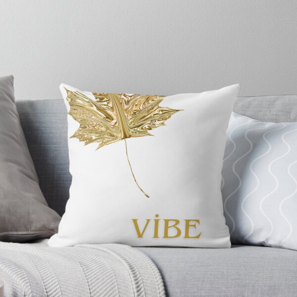 Item preview, Minimalist Metallic Gold Maple Leaf Vibe Aesthetic designed and sold by altanduranstudio.