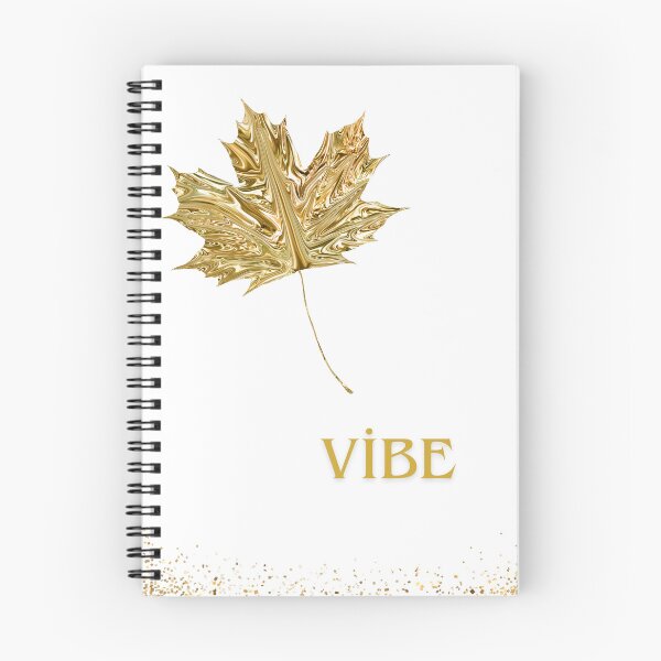 Item preview, Minimalist Metallic Gold Maple Leaf Vibe Aesthetic designed and sold by altanduranstudio.