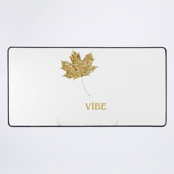 Item preview, Minimalist Metallic Gold Maple Leaf Vibe Aesthetic designed and sold by altanduranstudio.