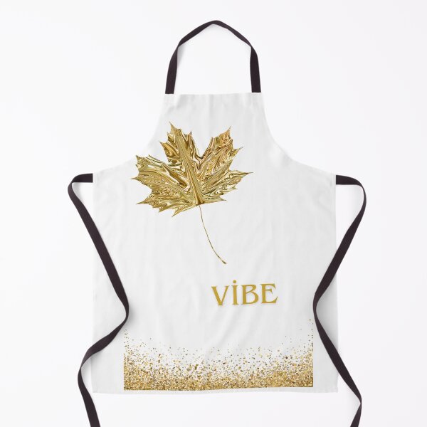 Item preview, Minimalist Metallic Gold Maple Leaf Vibe Aesthetic designed and sold by altanduranstudio.