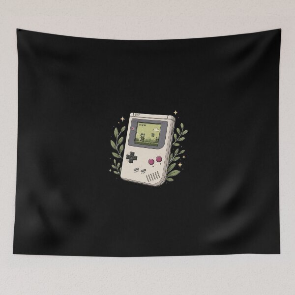 Item preview, Retro Pixel Adventure Handheld Console Vintage Gaming Art designed and sold by DogLord.