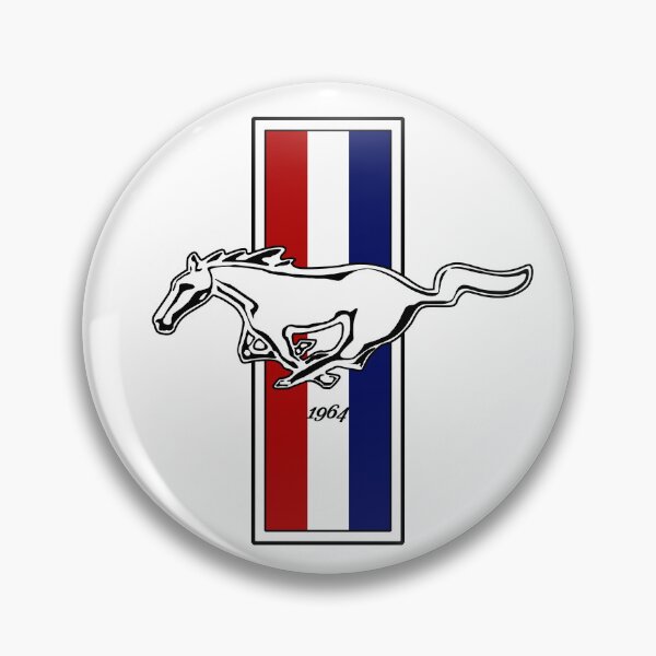 Item preview, VINTAGE 1964 PONY CAR BADGE HORSE EMBLEM, AMERICAN MUSCLE CARS, designed and sold by classic car craze.