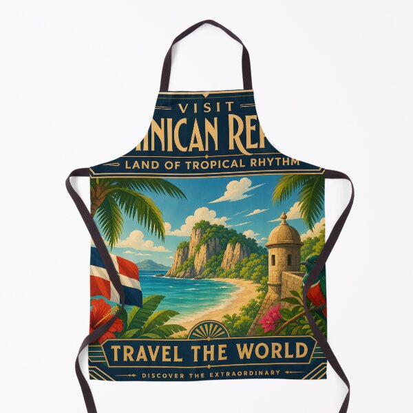 Item preview, Dominican Republic - Travel Poster Print designed and sold by amithc.