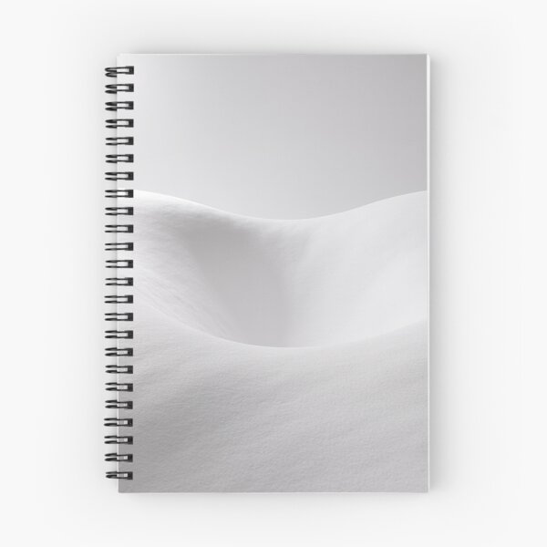 Item preview, Minimalist White Snow Dunes | Soft Abstract Winter Landscape Digital Art designed and sold by Midnight Veil Designs.