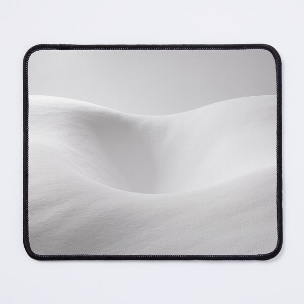 Item preview, Minimalist White Snow Dunes | Soft Abstract Winter Landscape Digital Art designed and sold by Midnight Veil Designs.