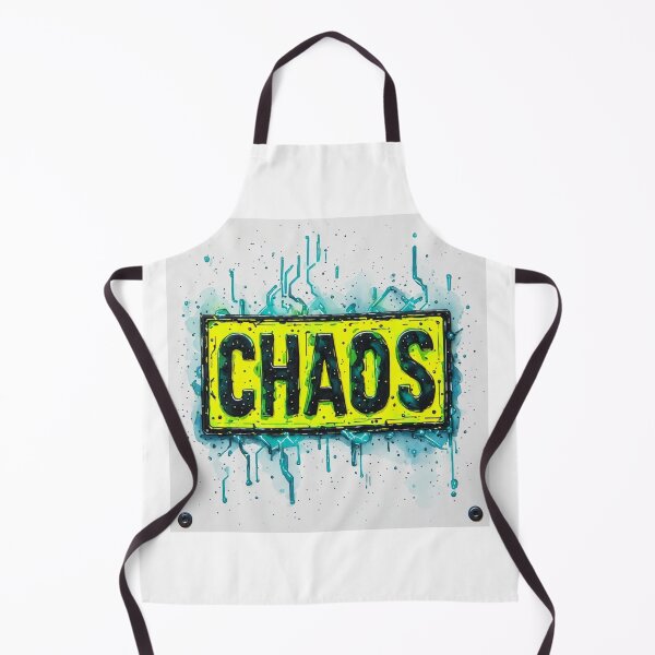 Item preview,  Cyberpunk Chaos Neon Hazard Sign Street Art designed and sold by dcohea.