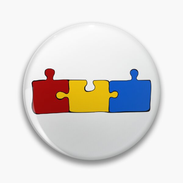 Item preview, Primary Puzzle Pieces designed and sold by HarveyHandcraftsandDesigns.