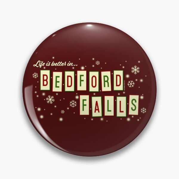 Item preview, Life Is Better In Bedford Falls Red designed and sold by Normbot2000.