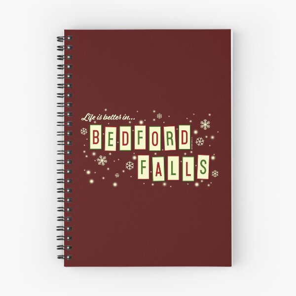Item preview, Life Is Better In Bedford Falls Red designed and sold by Normbot2000.
