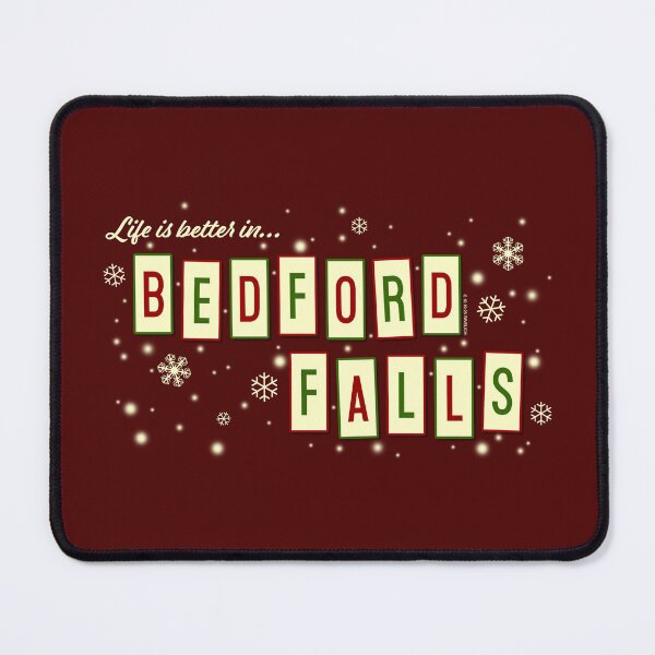 Item preview, Life Is Better In Bedford Falls Red designed and sold by Normbot2000.