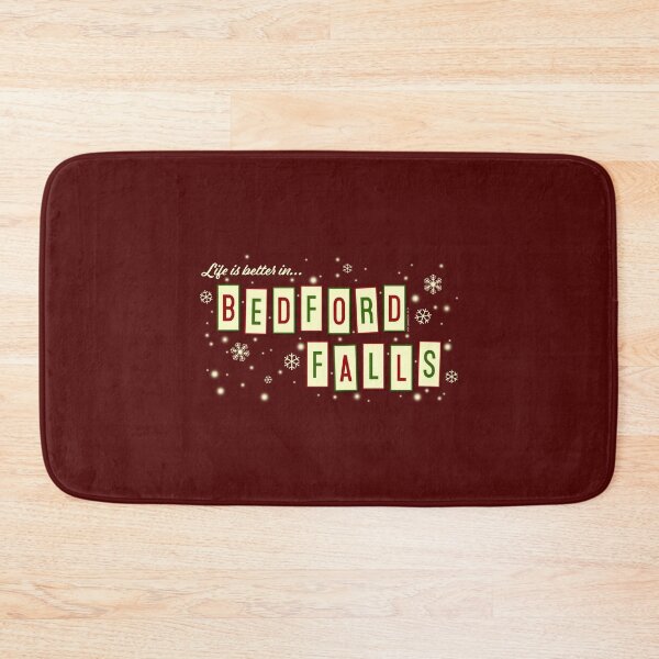 Item preview, Life Is Better In Bedford Falls Red designed and sold by Normbot2000.