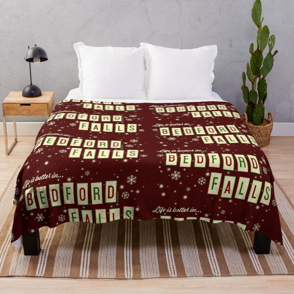 Item preview, Life Is Better In Bedford Falls Red designed and sold by Normbot2000.