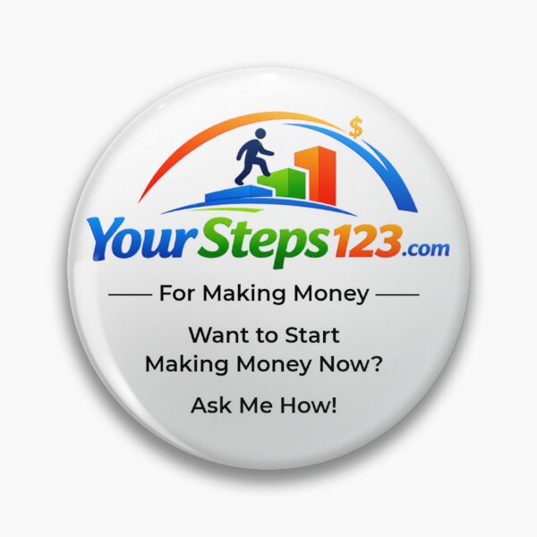 Item preview, YourSteps123.com Money Making Logo designed and sold by RBDESIGN SHOP.