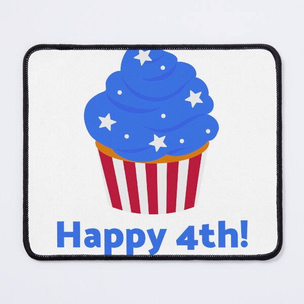 Item preview, Starry Blue Cupcake - 4th of July designed and sold by Farmon52nd.