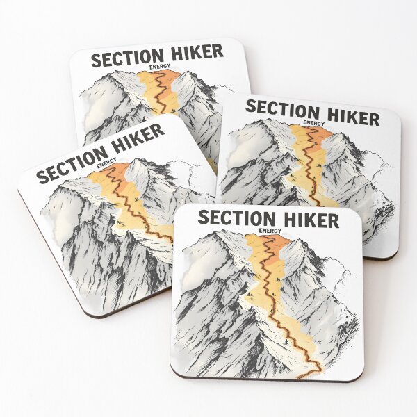Item preview, Section Hiker Energy Long Trail designed and sold by NorthingShop.